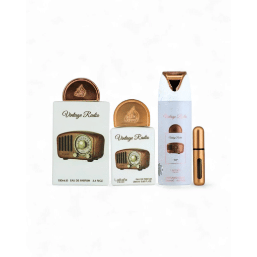 Alternative view of Lattafa Vintage Radio Giftset - EdP 100 ml + EdP 20 ml + Bodyspray 200 ml